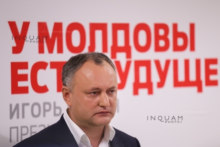 Parlamentul moldovean anunţă că Dodon va fi învestit preşedinte pe 23 decembrie, după ce CC i-a confirmat mandatul