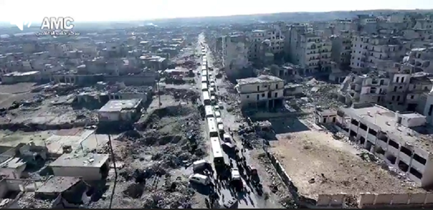 Moscova anunţă încheierea evacuării din Alep
