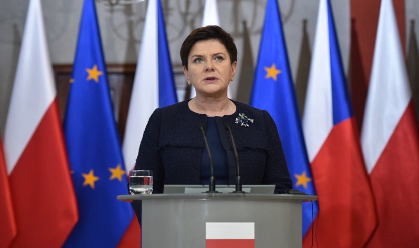 Premierul polonez Beata Szydlo cataloghează drept ”scandalos” protestul opoziţiei în Parlament