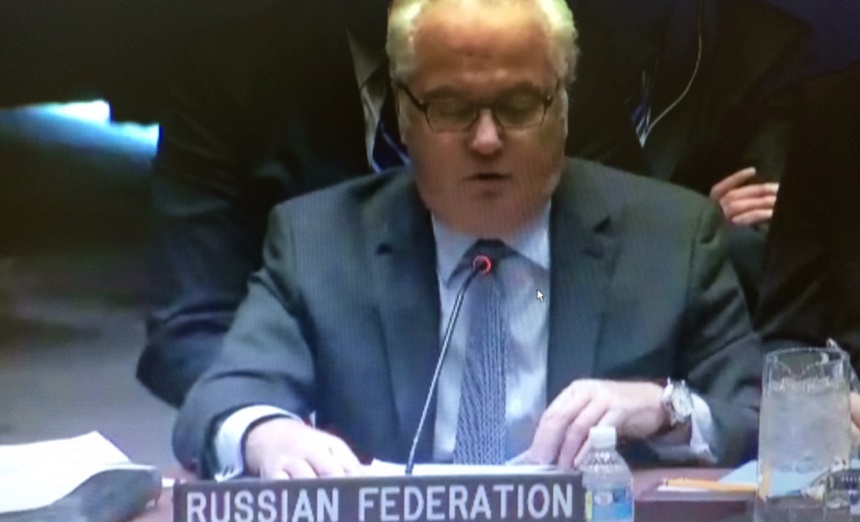 Ciurkin anunţă că Moscova se va opune prin veto unui proiect francez de rezoluţie cu privire la Alep