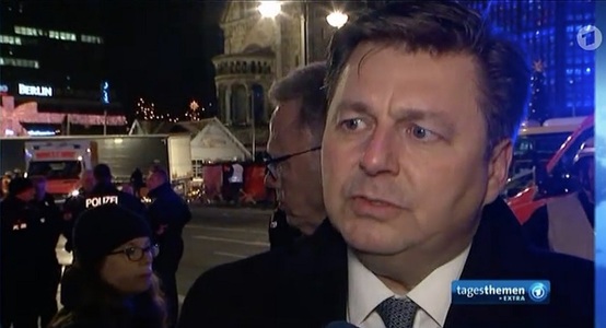 Ministrul de Interne din Berlin Andreas Geisel cere închiderea pieţelor de Crăciun din capitală în semn de respect faţă de victimele atacului