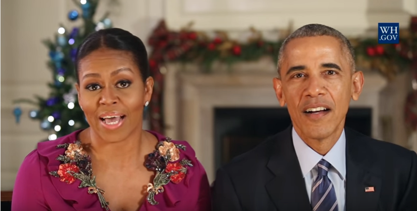 Familia Obama transmite ultimul ei mesaj de Crăciun şi reflectează la cei opt ani petrecuţi la Casa Albă. VIDEO
