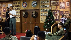 Obama aduce un ultim omagiu în Hawaii trupelor americane al căror comandant suprem este