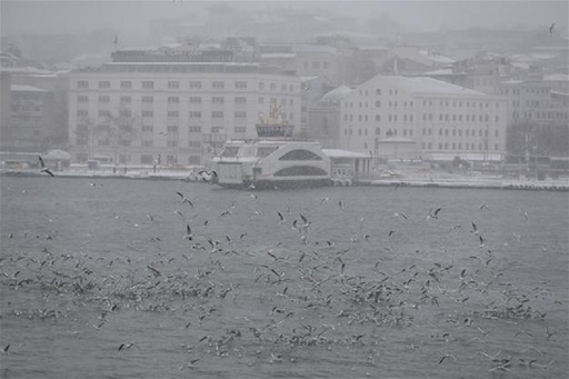 Autorităţile din Istanbul au închis strâmtoarea Bosfor pentru tot traficul naval, din cauza vremii