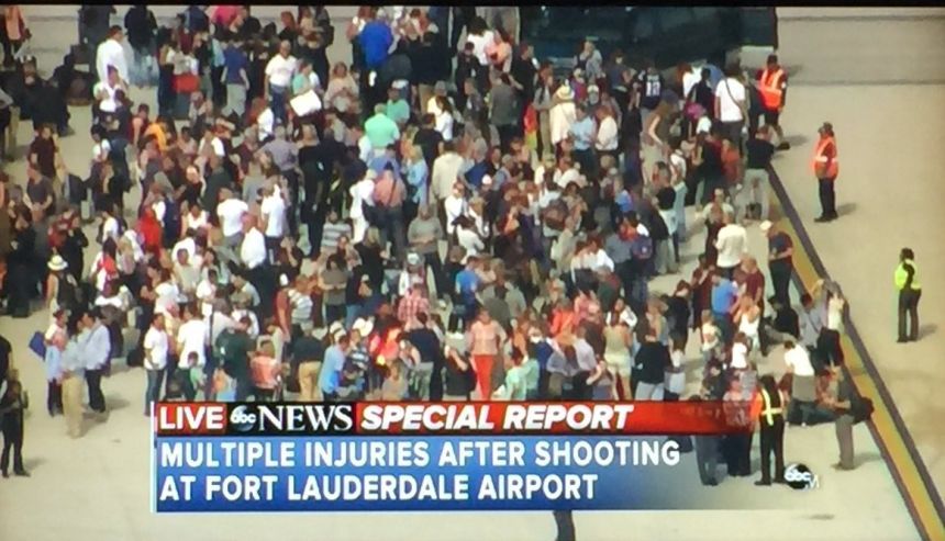 Circa 25.000 de bagaje, telefoane şi acte, pierdute pe aeroportul Fort Lauderdale, după atacul armat 