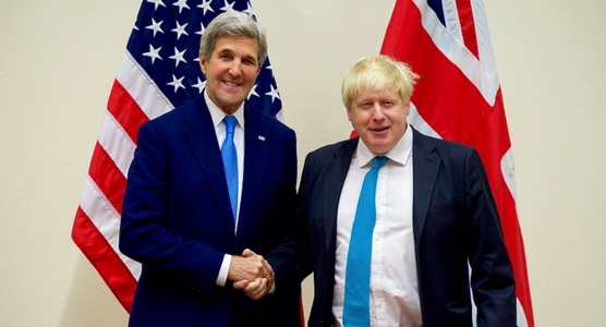 Boris Johnson în vizită în SUA, unde se întâlneşte cu o serie de consilieri apropiaţi ai lui Donald Trump
