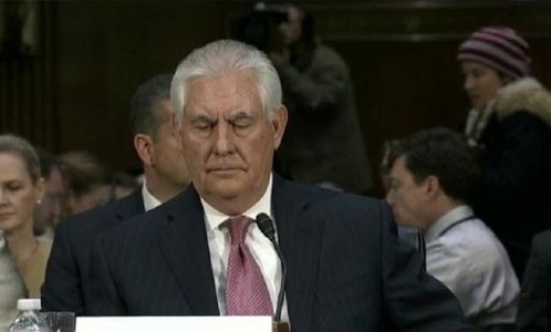 Tillerson spune în Senat că susţine, deocamdată, sancţiunile americane impuse Rusiei
