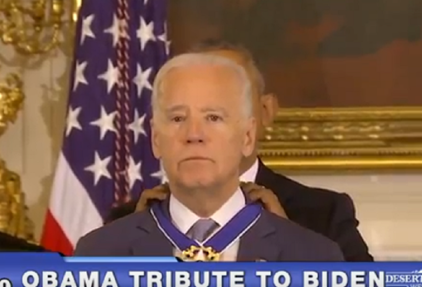 Obama i-a oferit vicepreşedintelui său cea mai înaltă distincţie civilă, într-o ceremonie emoţionantă. VIDEO