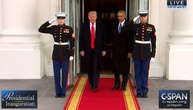 Donald Trump devine al 45-lea preşedinte al Statelor Unite, după o campanie care a divizat profund ţara. Trump şi Obama au ajuns împreună la Capitoliul Statelor Unite