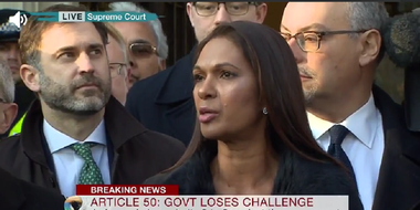 Gina Miller, principala reclamantă în procesul Brexitului, salută decizia Curţii Supreme