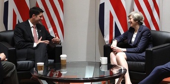 Regatul Unit şi SUA nu pot reveni la intervenţii militare ”eşuate”, le spune May republicanilor la Philadelphia - VIDEO