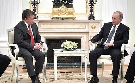 Abdallah al II-lea al Iordaniei, în vizită, de luni, în SUA, după ce s-a întâlnit cu preşedintele rus Vladimir Putin