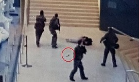 Atacatorul de la Luvru este un cetăţean egiptean, care a ajuns în Franţa luna trecută