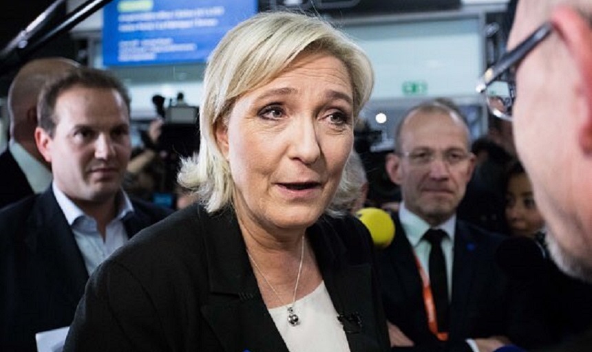 Marine Le Pen îşi lansează campania prezidenţială şi îşi actualizează programul la Lyon