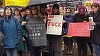 Mii de oameni protestează la Londra faţă de Trump şi decretul său împotriva imigraţiei