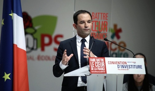Benoît Hamon, învestit de Partidul Socialist candidat în alegerile prezidenţiale