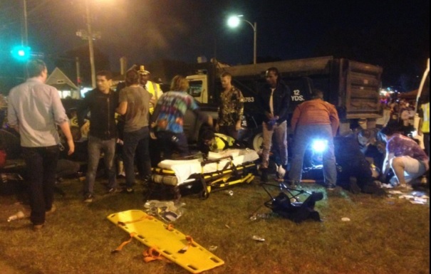 SUA: 28 de răniţi după ce un şofer beat a intrat cu o camionetă în mulţimea de la parada Mardi Gras din New Orleans