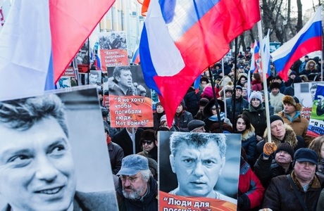 Mii de ruşi au participat la un marş pentru a comemora doi ani de la asasinarea lui Boris Nemţov