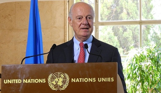 A patra rundă de discuţii de la Geneva cu privire la Siria s-a încheiat cu o ”agendă clară”, afirmă de Mistura