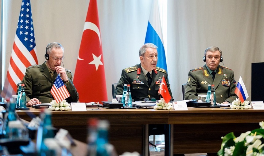 Reuniune militară tripartită la vârf în Turcia, cu SUA şi Rusia, pe tema situaţiei din Siria