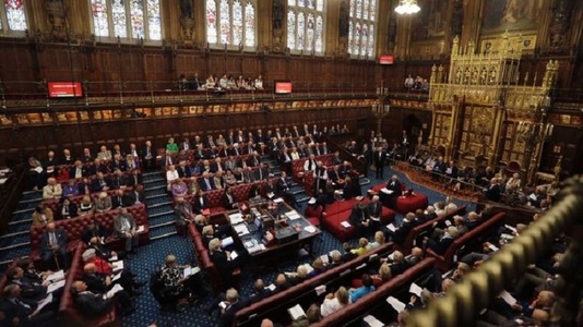 Guvernul britanic suferă a doua înfrângere în Camera Lorzilor