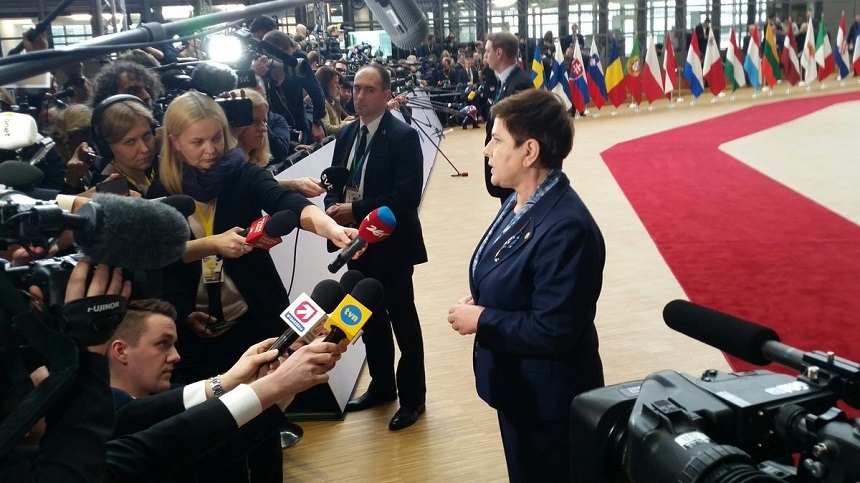 Varşovia refuză să discute despre o Europă ”cu mai multe viteze”, afirmă premierul polonez Beata Szydlo