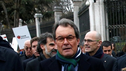 Separatistul catalan Artur Mas condamnat la doi ani de ineligibilitate pentru organizarea consultării din 2014