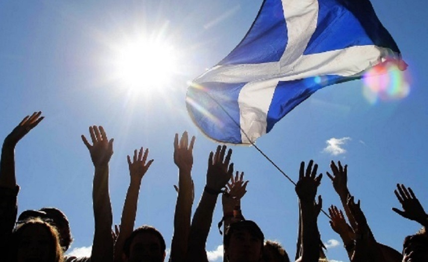 O majoritate a scoţienilor se opune independenţei provinciei faţă de Regatul Unit