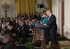 Preşedintele Trump i-a mulţumit cancelarului german pentru angajamentul luat în vederea creşterii cheltuielilor militare, pentru a atinge 2% din PIB
