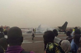 Cel puţin 44 de oameni au murit după ce un avion de pasageri s-a prăbuşit în Sudanul de Sud