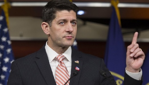 Ryan susţine că lipsa unui consens în rândul republicanilor a dus la retragerea legii de înlocuire a Obamacare 