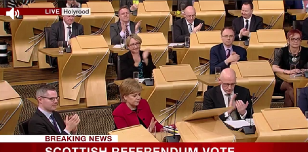 Scoţia cere un referendum pe tema independenţei cu o zi înainte de declanşarea Brexitului