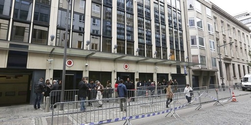 Răniţi într-o încăierare între susţinători şi opozanţi ai lui Erdogan la Bruxelles, la secţia de votare de la consulat