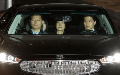 Fosta preşedintă sud-coreeană Park Geun-hye, reţinută şi încarcerată la Seul