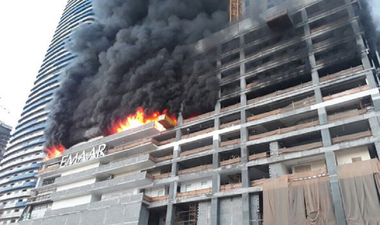 Incendiu în apropiere de turnul Burj Khalifa, din Dubai, cea mai înaltă clădire din lume