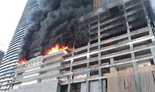 Incendiu în apropiere de turnul Burj Khalifa, din Dubai, cea mai înaltă clădire din lume