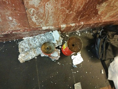 Bomba dezamorsată în staţia de metrou Ploşcead Vosstaniia ar fi conţinut un kilogram de explozibili şi şrapnel