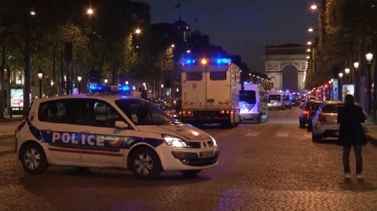 Secţia antiteroristă a Parchetului din Paris a preluat ancheta cu privire la atacul armat de pe Champs-Elysées