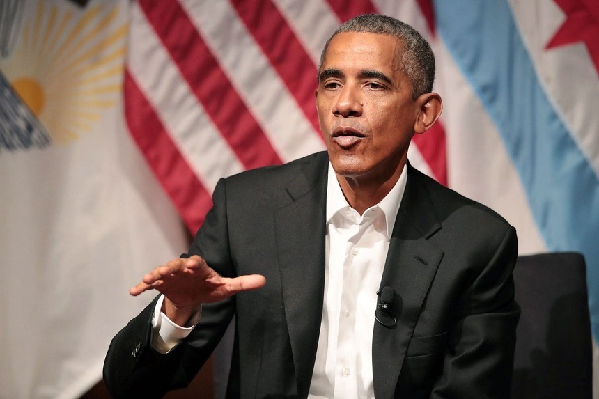 Obama s-a întors în lumina reflectoarelor pentru noua etapă a carierei sale:ajutarea tinerilor să se implice în politică. VIDEO