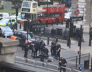 Premierul britanic nu se afla la reşedinţa sa când poliţia a reţinut în zonă un bărbat înarmat