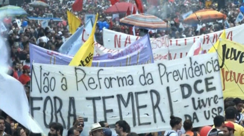 Brazilia: Marile oraşe paralizate de o grevă naţională împotriva programului de reforme propus de preşedintele Temer