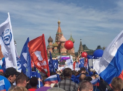 Aproximativ 2,6 milioane de oameni au participat la demonstraţiile organizate de Ziua Muncii în întreaga Rusie