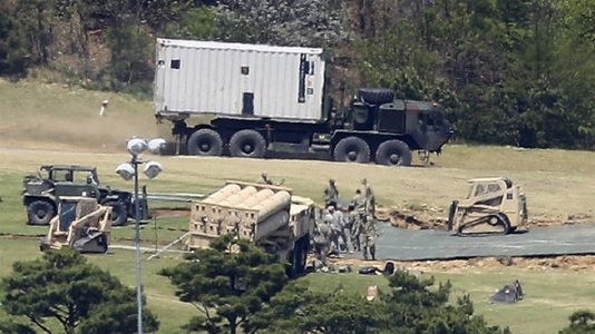 Scutul american antirachetă THAAD, operaţional în Coreea de Sud