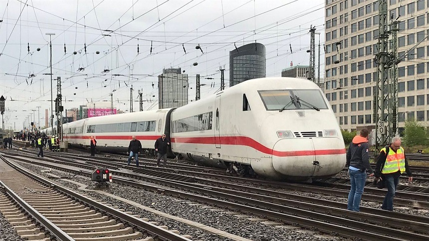 Un tren a deraiat la Dortmund, fără ca cineva să fie rănit