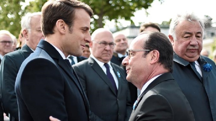 Transferul puterii către Macron va avea loc duminică la Elysée, anunţă Hollande la Arcul de Triumf