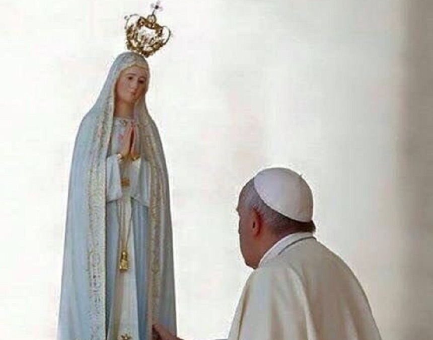 Papa Francisc, la Fatima, pentru a sanctifica cei doi copii care au schimbat istoria Bisericii Catolice. VIDEO