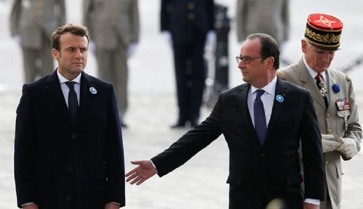 Emmanuel Macron devine al 26-lea preşedinte francez