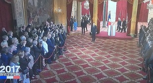 Emmanuel Macron, proclamat preşedinte al Republicii franceze