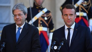 Macron şi Gentiloni vor să lucreze la o ”relansare” a Europei