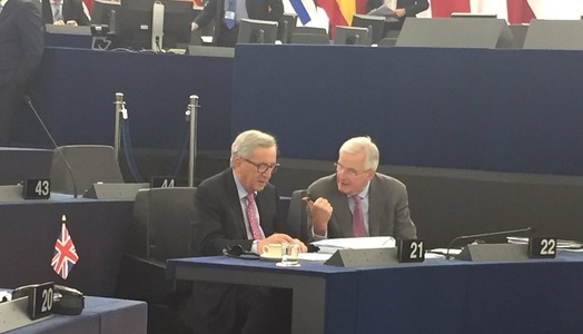 UE îl mandatează pe Barnier să negocieze Brexitul cu Londra şi face ultimele reglaje înainte de negocieri